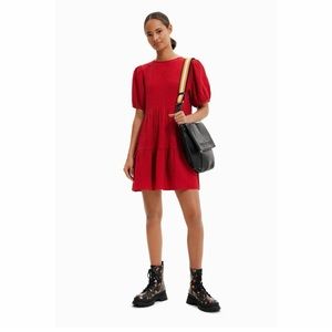 H&M red mini dress